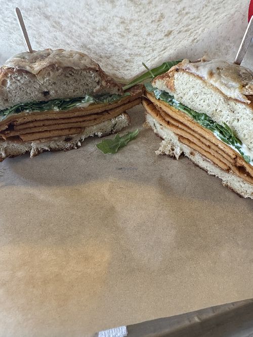 Vegan hammy sammy   at Fritz's in New Brunswick