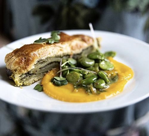 Vegan  at Stone Barn Café in Clare Island