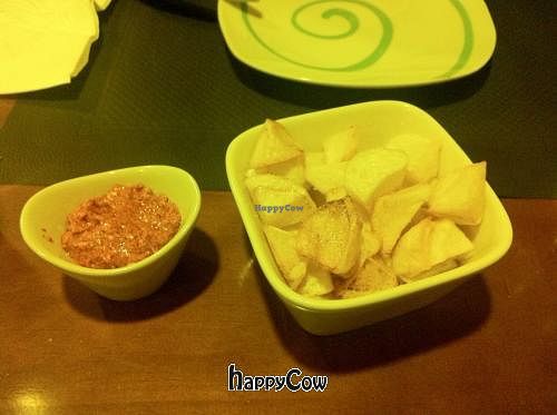 Mini bravas a 1Â€ at Benitariano in Benicarlo