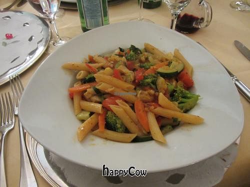Homemade Penne with Vegetables at Michelangelo in Saarbrucken