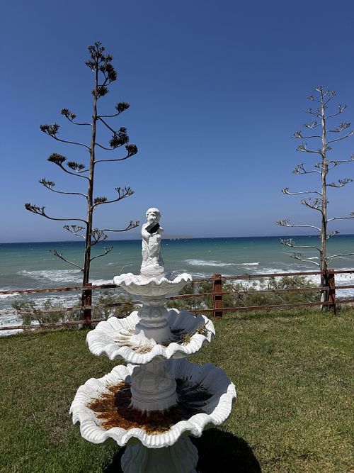 View  at Taverna Ta Filarakia in Rhodes