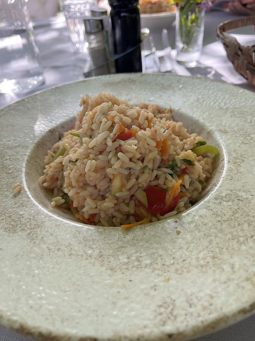 Rice  at Restaurant Rilindja in Tropoja