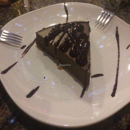 Chocolate pie! No sugar at Savor in Norwalk