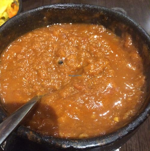 Lentil dish at Echye Restaurant in Perth