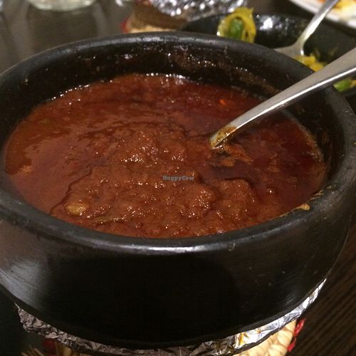 Very spicy tomato dish! at Echye Restaurant in Perth