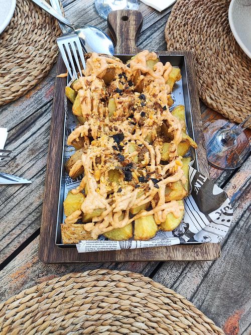 Bravas at La Loca María in Granada