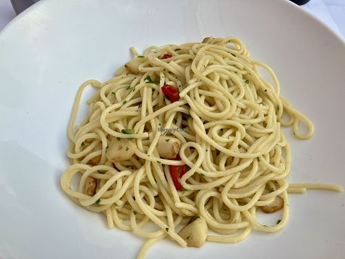 Spaghetti aglio e olio  at Italia Ristorante Pizzeria in Bremen
