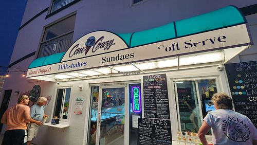  at Cone Crazy Ice Cream Shop in Wildwood Crest