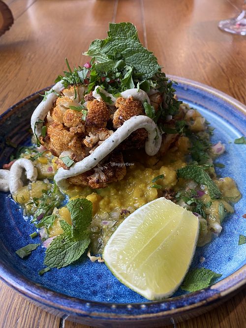 Cauliflower Tikka (starter)  at The Eegle at Weeton  in Preston
