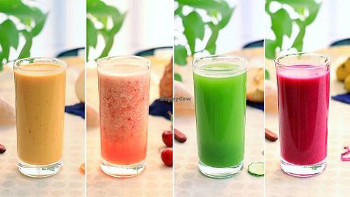 Smoothie at San Gu Mao Lu - 三顾茅庐纯素生食餐厅 in Guangzhou