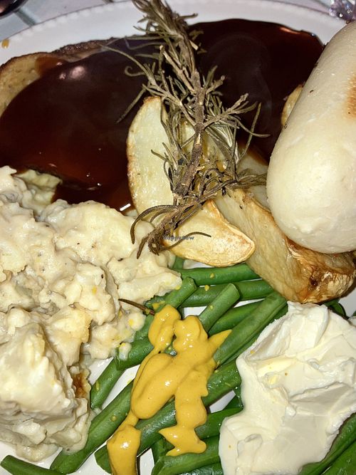 Sunday roast  at Mama B's in Chippendale