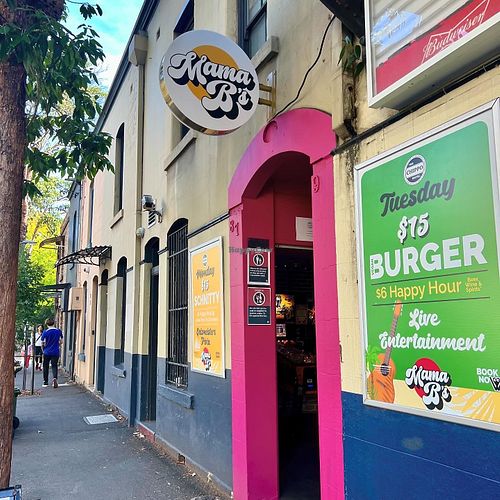 Mama  at Mama B's in Chippendale