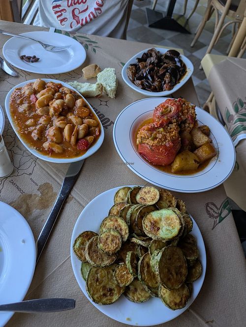 All that we ordered at Agnadi in Zakynthos