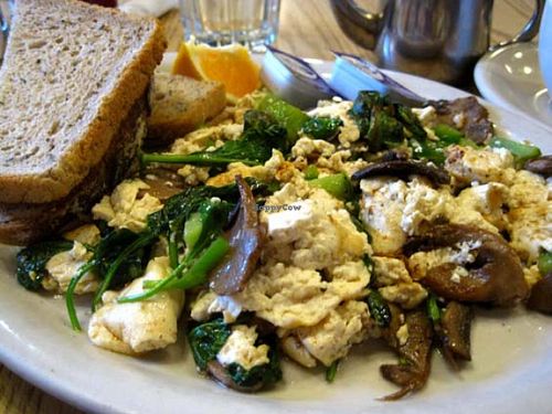 Tofu Scramble at Trident Bookstore and Cafe in Boston