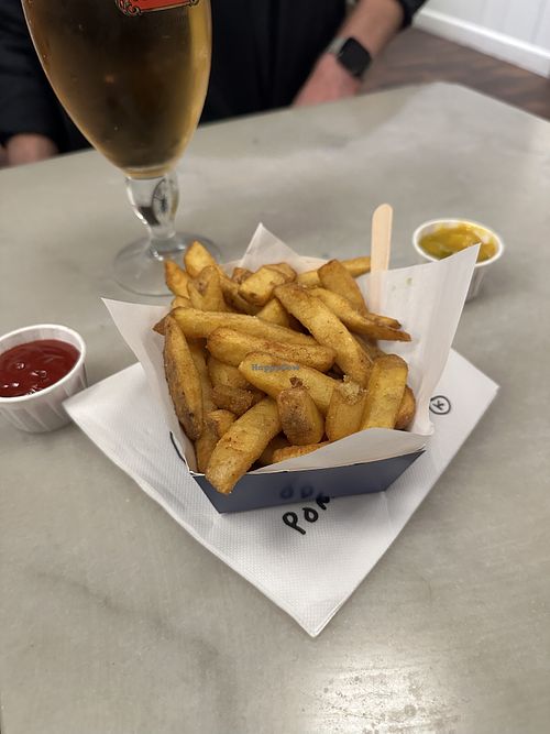 Fries  at Frites Atelier in Brussels