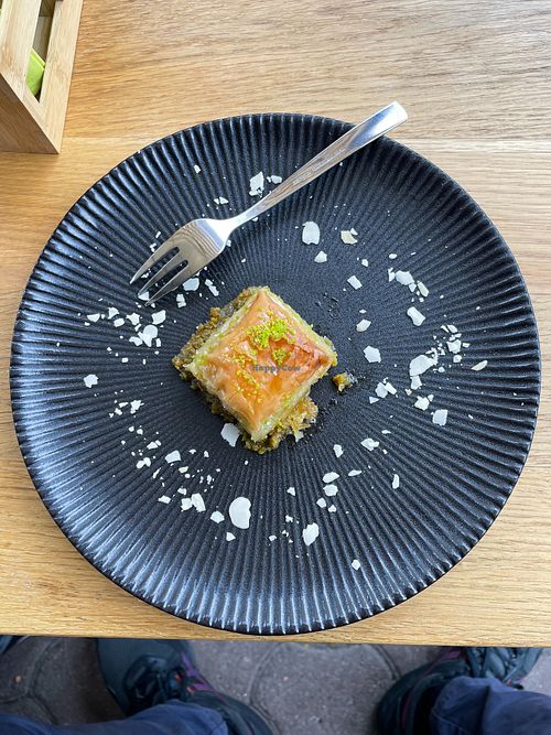 Baklava at Mango Indian Restaurant in Heidelberg