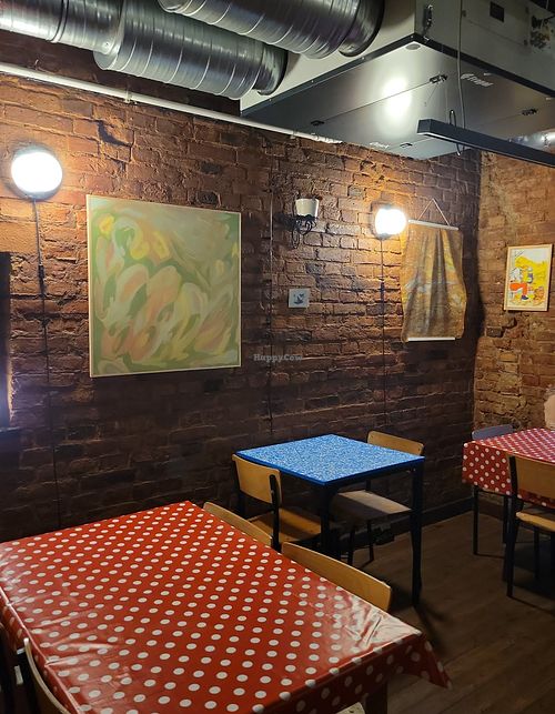 Inside at bar mir in Warsaw