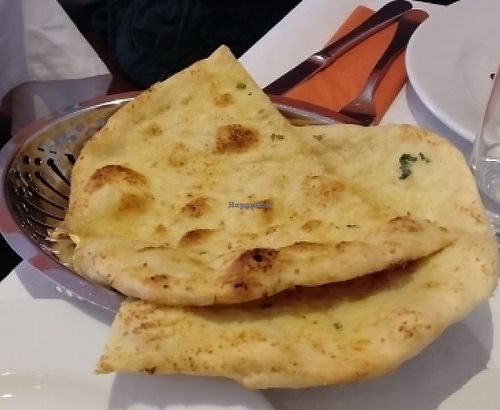 Garlic Naan at Thali in Gothenburg