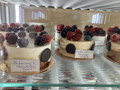 Cakes  at Pasticceria Dante in Piacenza