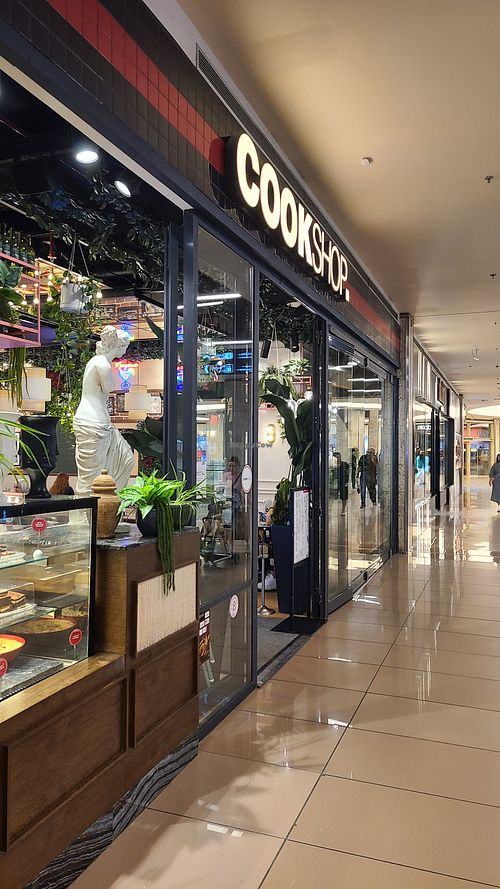 Entrance from inside the mall on the ground floor. at Cookshop   in Istanbul