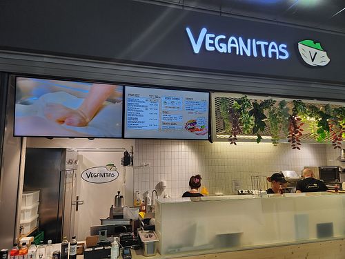 Bottom level of the train station at Veganitas in Luzern
