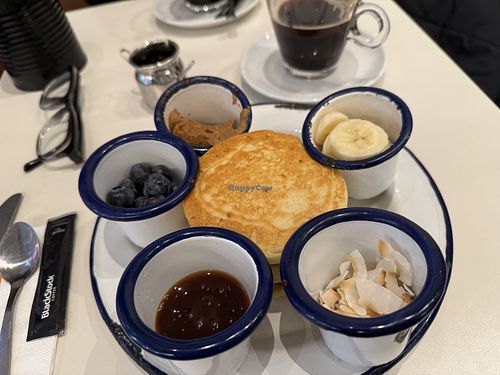 dinner time 🥞 #Veganuary at Madam Pancake in Amsterdam