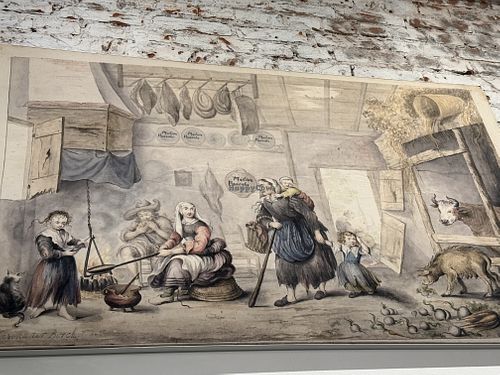 inside  at Madam Pancake in Amsterdam