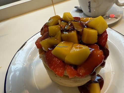 pancake vegan #Veganuary at Madam Pancake in Amsterdam