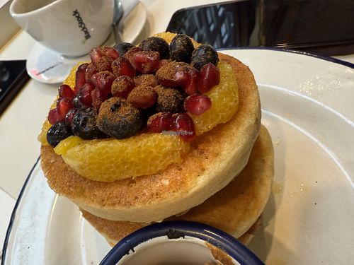 vegan pancakes #Veganuary at Madam Pancake in Amsterdam