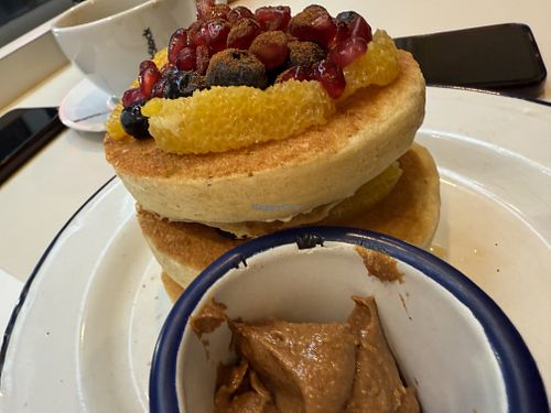 breakfast #Veganuary at Madam Pancake in Amsterdam