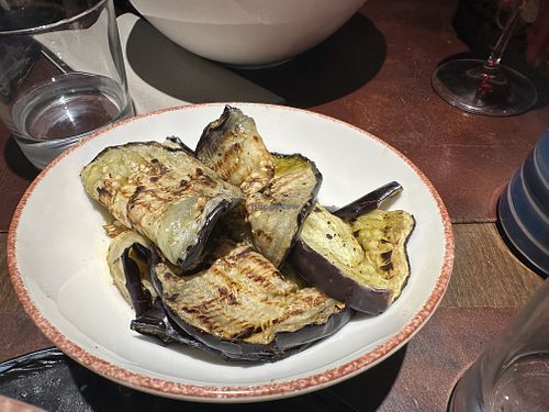 Grilled eggplant   at Mu Linate in Segrate