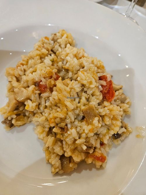 Risotto at Hotel Jezero in Plitvicka Jezera