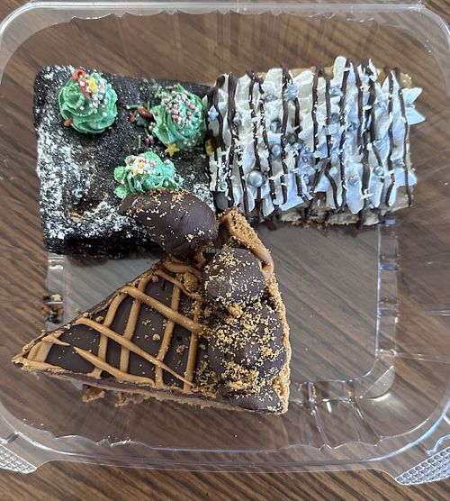 Brownie, Coconut Choc Chip Bar, PB Tart  at Unicorniverse Bakery & Cafe in Round Rock