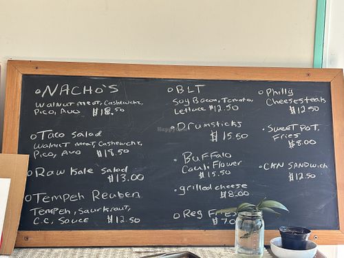 Menu   at Tastebuds in Willits