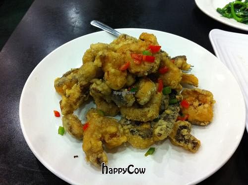 Veggie Eel (Shitake Mushroom) at Bamboo Garden in Millbrae