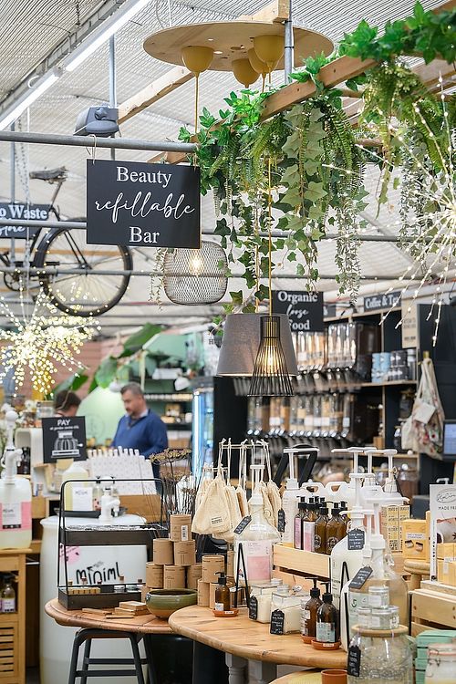 Vegan refillable natural beauty products at The Village Refill & Zero Waste Shop  in Yarnton