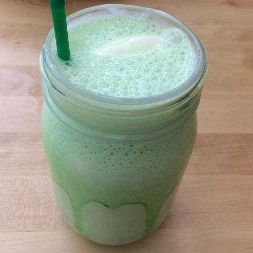 Vegan thick shake  at Two-Bit Villains in Adelaide