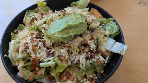 Caesar salad at Two-Bit Villains in Adelaide