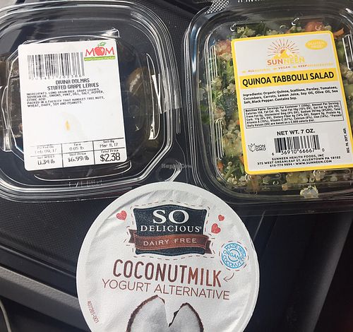 lunch to-go at MOM's Organic Market in Waldorf