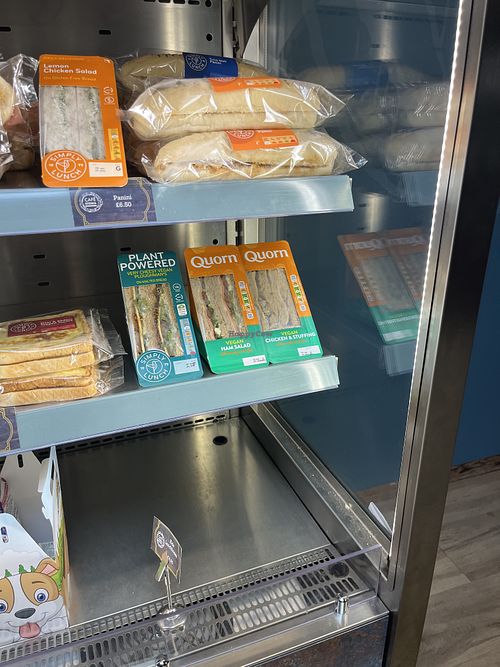 Vegan Sandwiches  at Café Stowa - West Stow Country Park in Bury St Edmunds