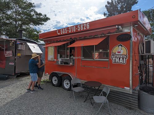 the truck at Bo's Authentic Thai in Santa Fe