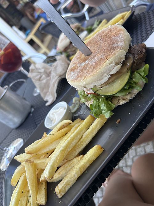   at Tania's Hamburgueria in Albufeira