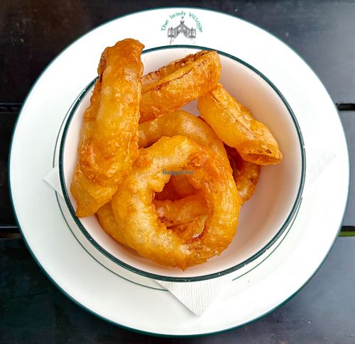 Onion rings  at The Irish Village in Dubai