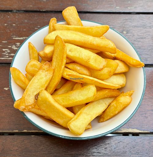 French fries  at The Irish Village in Dubai