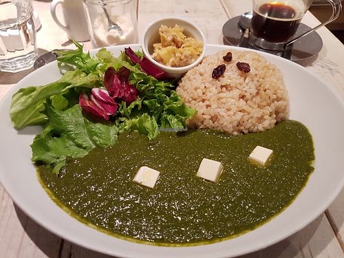 Rice and lentils  at AIN SOPH.Journey in Tokyo