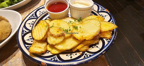 French fries with vegan mayonnaise at AIN SOPH.Journey in Tokyo