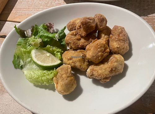 Fried soy meat   at AIN SOPH.Journey in Tokyo