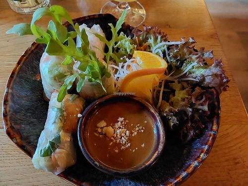Sommerrollen (Vorspeise) at Loy Vegan in Trier