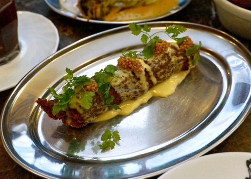 CORN DOG DE CAROTTE at Faubourg Daimant in Paris