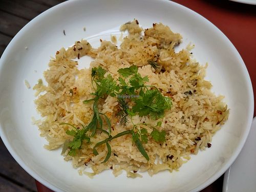 Pilaf rice at Faubourg Daimant in Paris